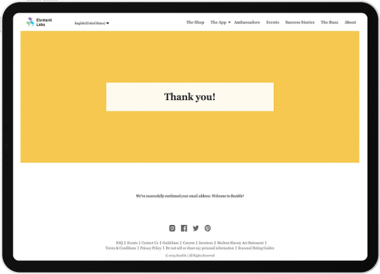 Tablet application preview