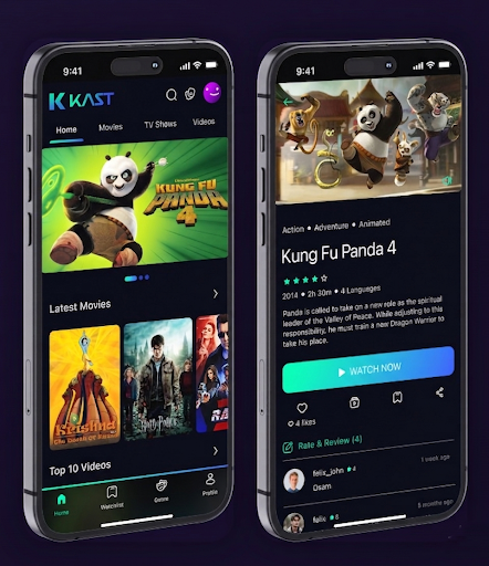 Streamit App Mockup 1