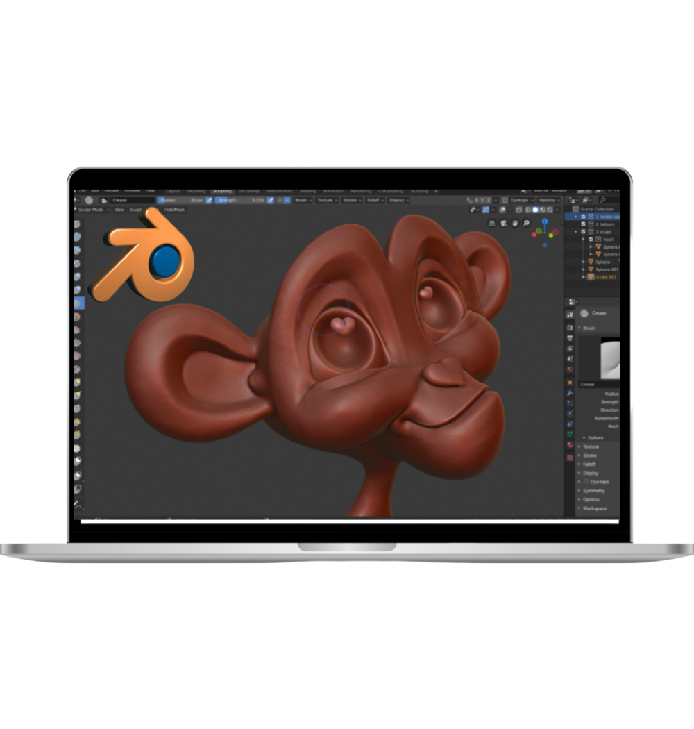 Blender 3D model (2)